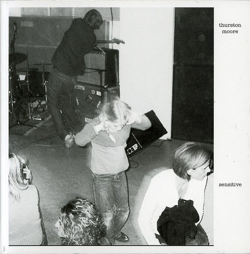 the album cover for Thurston Moore - Sensitive/Lethal