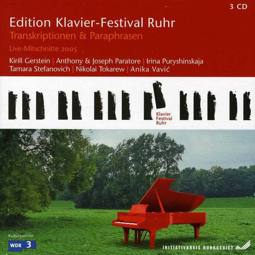 the album cover for Edition Klavier-Festival Ruhr - Edition Klavier-Festival Ruhr: Transcriptions