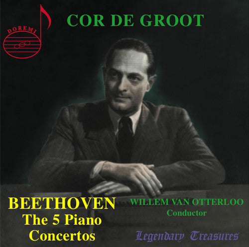the album cover for COR DE GROOT - Complete Piano Concertos