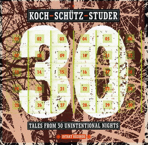 Koch / Schutz / Studer - Tales 30 Unintentional - Music CD