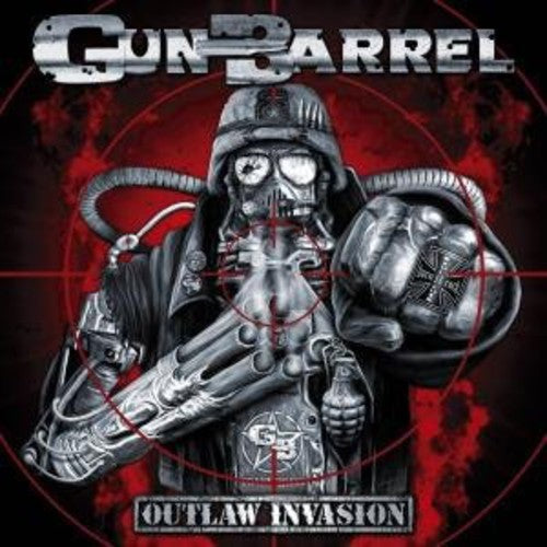 the album cover for Gun Barrel - Outlaw Invasion