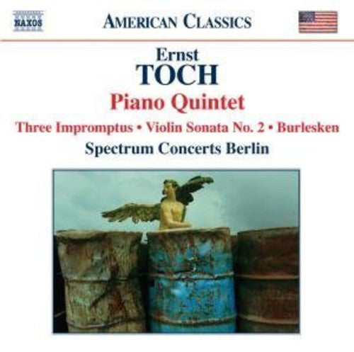 Toch / Spectrum Concerts Berlin / Dodge - Piano Quintet / Violin Sonata 2 / Burlesken - Music CD