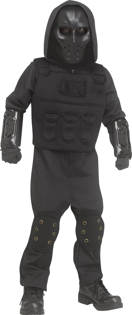 Warecore Fighter Mercenary Boys Child Costume