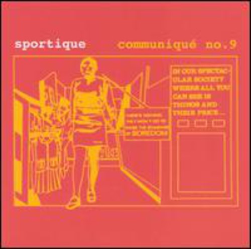 the album cover for Sportique - Communique No. 9