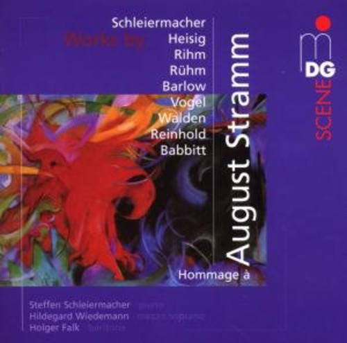 Schleiermacher / Wiedemann / Falk / Mielke - Hommage A August Stramm - Music CD
