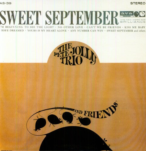 Pete Jolly Trio & Friends - Sweet September [LP] Vinyl Record