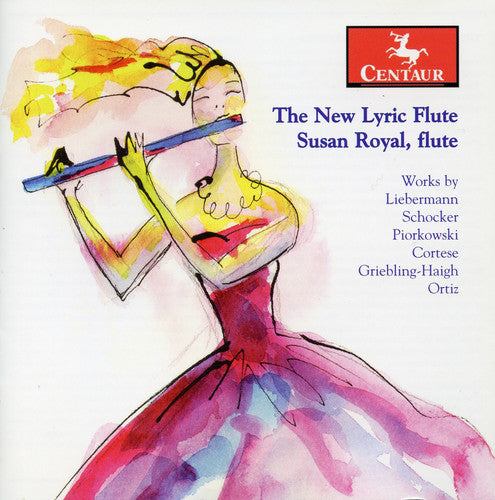 the album cover for Susan Royal - New Lyric Flute