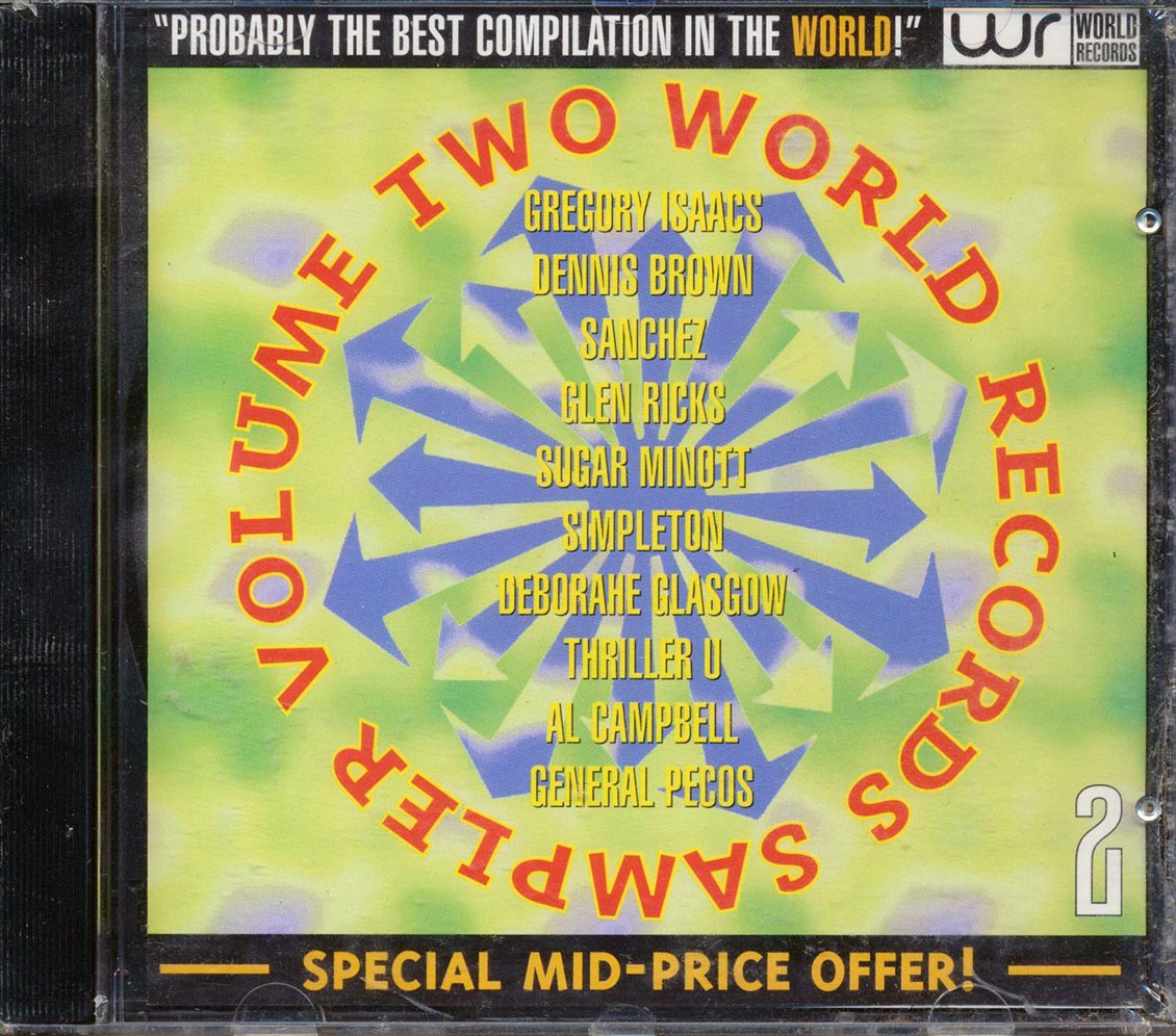 Gregory Isaacs, Dennis Brown, Sugar Minott, Etc. - World Records Sampler Volume 2 Music CD