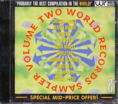 Gregory Isaacs, Dennis Brown, Sugar Minott, Etc. - World Records Sampler Volume 2 Music CD