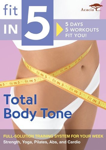 Rea,shiva - Fit In 5: Total Body Tone - DVD