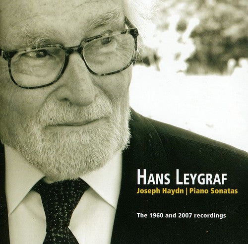 the album cover for Hans Leygraf - Piano Sonatas 1960 & 2007 Recordings
