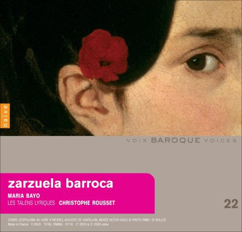 the album cover for Soler/Boccherini/Nebra/Hita - Arias De Zarzuela Barroca
