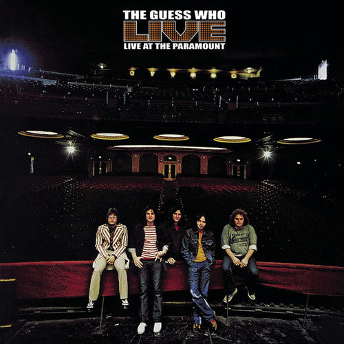 the album cover for Guess Who - Live At The Paramount