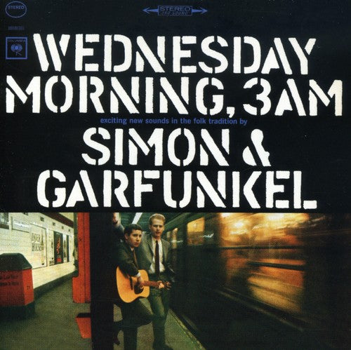the album cover for Simon & Garfunkel - Wednesday Morning 3AM
