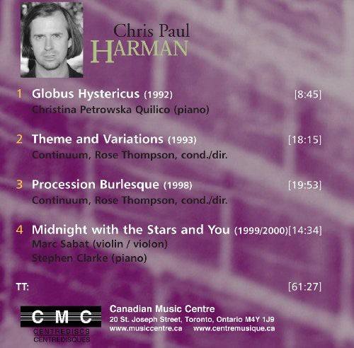 Harman,chris Paul - Chris Paul Harman - Music CD
