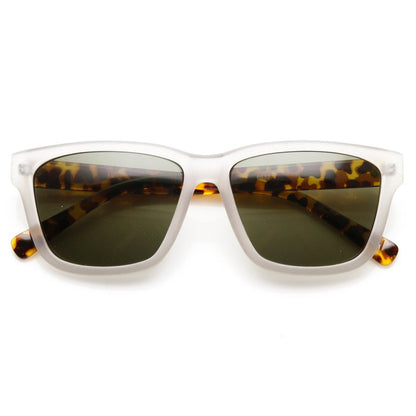 European Dapper Square Aviator Sunglasses 8818