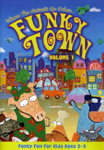 Where The Animals Go Urban: Funky Town 1 - Where The Animals Go Urban: Funky Town 1 - DVD