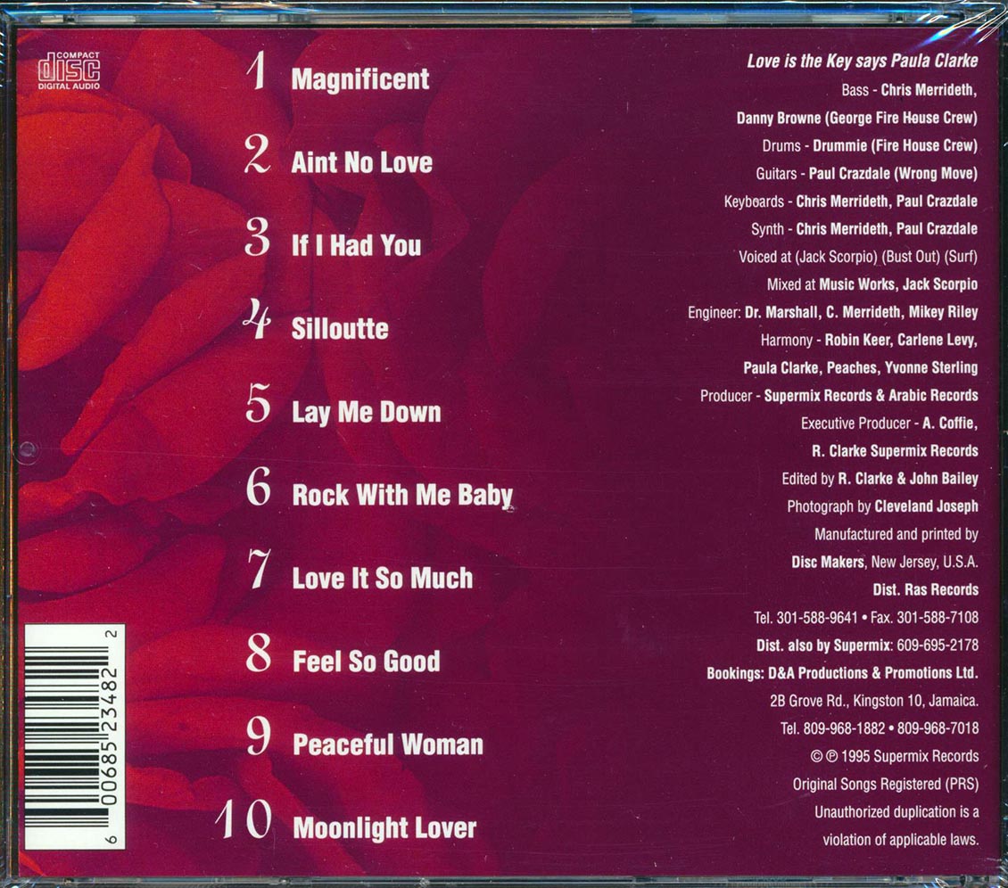 Paula Clarke - Magnificent Music CD