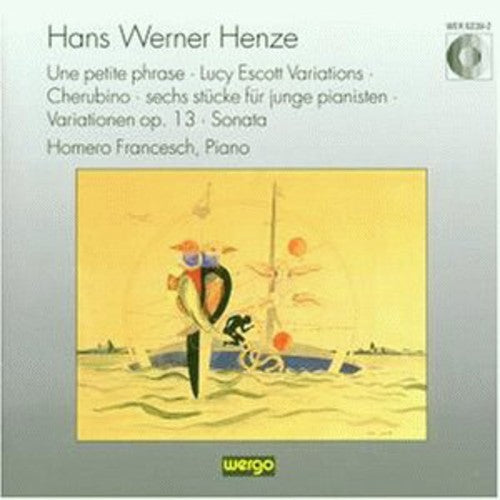 the album cover for Henze / Francesch - Hans Werner Henze