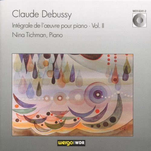 the album cover for Debussy / Tichman - Integrale de L'uvre Pour Piano Vo