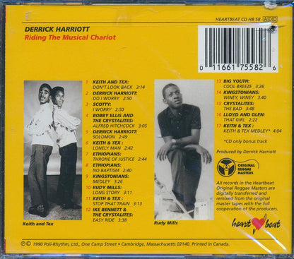Derrick Harriott - Riding The Musical Chariot (marked/ltd stock) Music CD