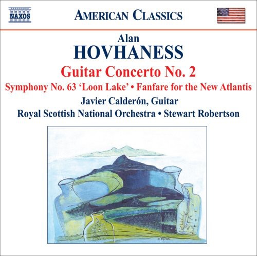 Hovhaness / Calderon / Robertson / Rsno - Guitar Concerto No. 2 / Symphony No. 63 - Music CD