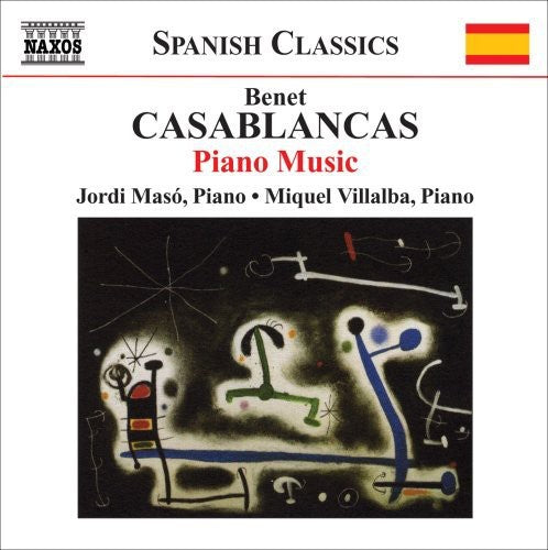 Casablancas / Maso / Villalba - Piano Music - Music CD