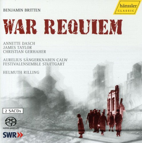 the album cover for B. Britten - War Requiem