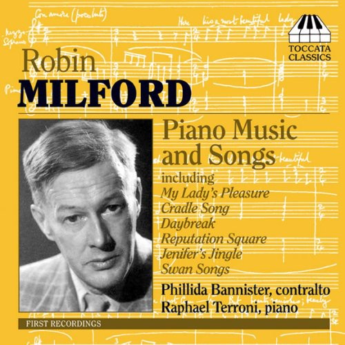 Milford / Bannister / Terroni - Piano Music & Songs - Music CD