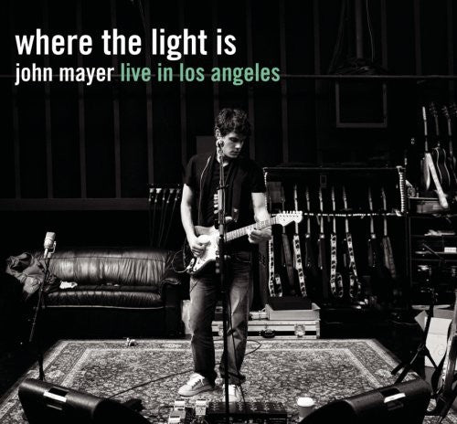 the album cover for John Mayer - Where the Light Is: John Mayer Live in Los Angeles