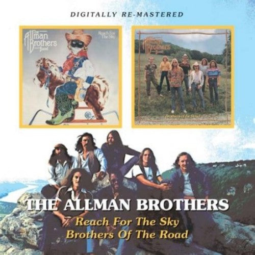 the album cover for The Allman Brothers Band - Reach For The Sky/Brothers Of The Road [Import]