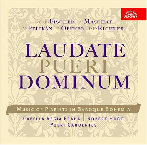 the album cover for Petra Noskaiova - Laudate Pueri Dominum: Music of Piarists in