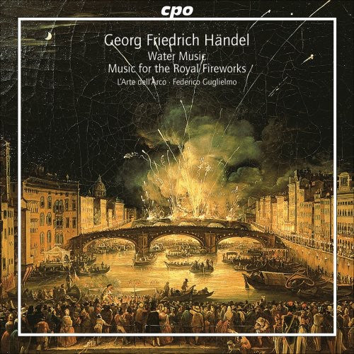 the album cover for Arte dell'Arco, L' - Water Music / Music for the Royal Fireworks