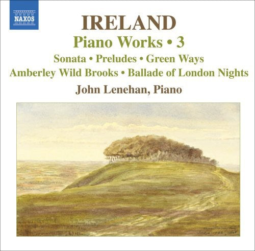 the album cover for John Lenehan - Piano Works 3