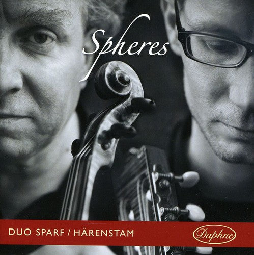 the album cover for Duo Sparf/Harenstam - Spheres
