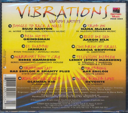 Ras Shiloh, Beres Hammond, Jahmali, Buju Banton, Etc. - Vibrations Music CD