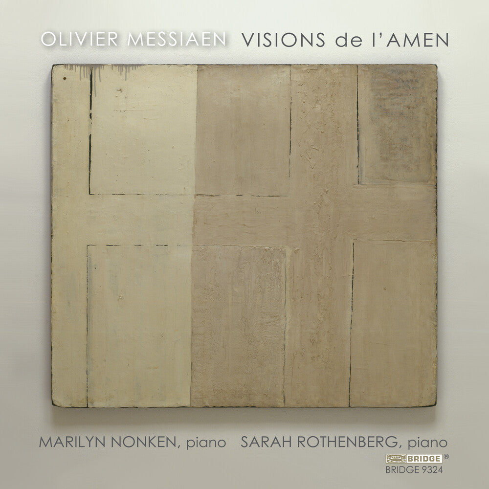 the album cover for Marilyn Nonken - Visions de L'amen