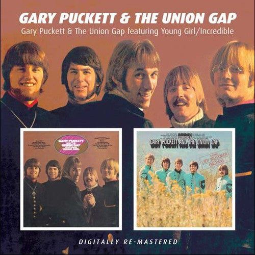 the album cover for Gary Puckett & Union Gap - Young Girl/Incredible [Import]
