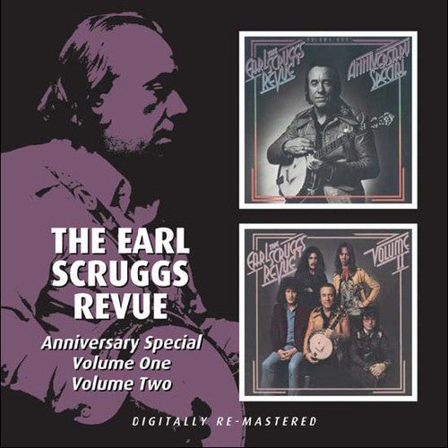the album cover for Earl Scruggs Revue - Vol. 1-2-Anniversary Special [Import]