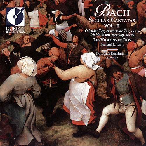 the album cover for Dorothea RÃ¶schmann - Secular Cantatas
