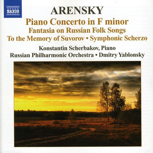 Arensky / Scherbakov / Russian Po / Yablonsky - Piano Concerto In F Minor / Fantasia On Russian - Music CD