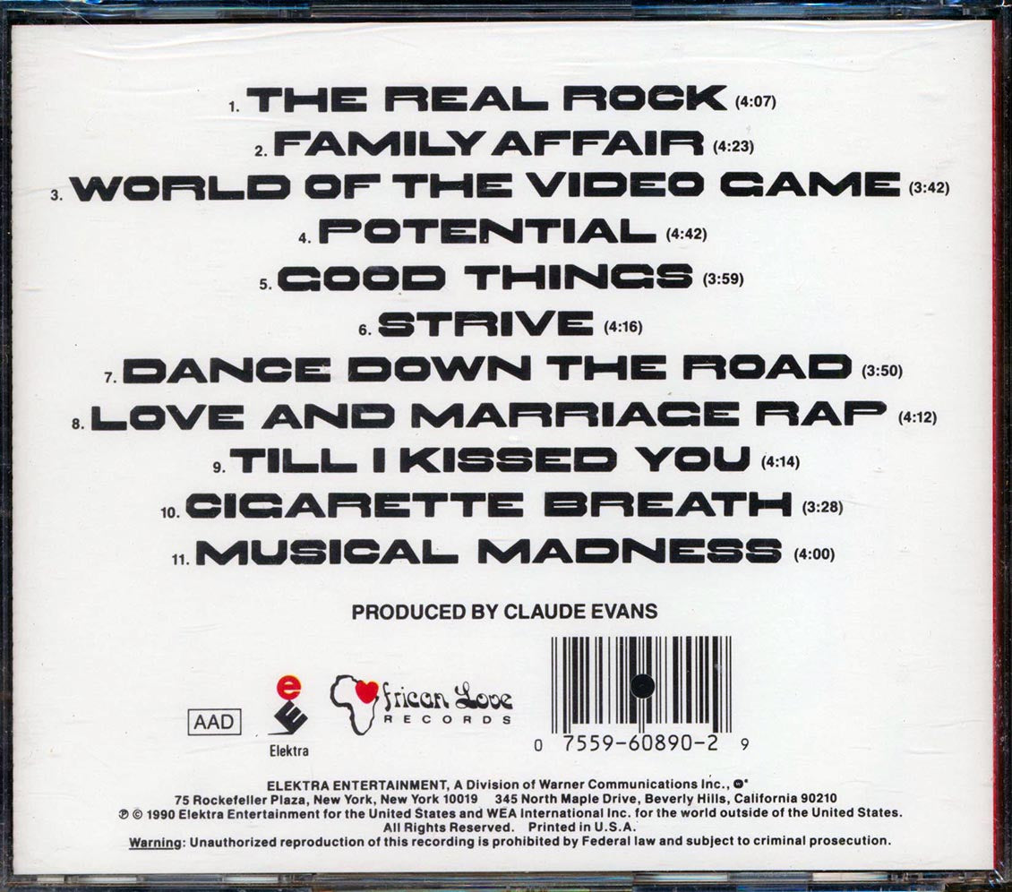 Shinehead - The Real Rock Music CD