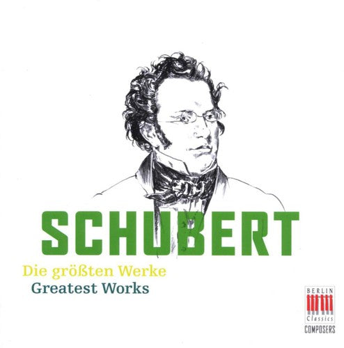 the album cover for F. SCHUBERT - Greatest Works