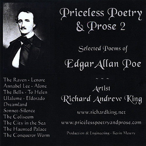 King,richard Andrew - Priceless Poetry & Prose 2: Selected Poems Of Edga - Music CD