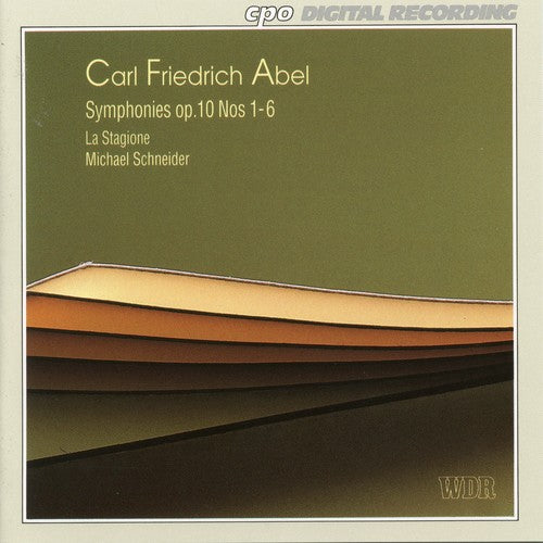 Abel / Schneider / La Stagione - Symphonies 1-6 - Music CD