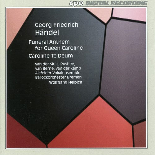 Handel - Anthem For Queen Caroline - Music CD