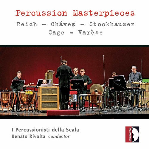 the album cover for I Percussionisti Della Scala - Percussion Masterpieces