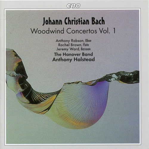 the album cover for Anthony Halstead - Complete Wind Concertos 1