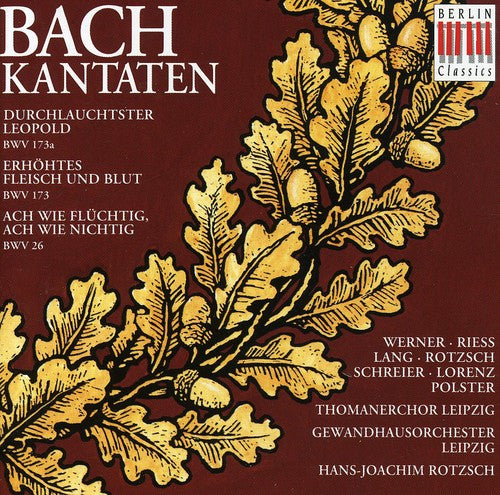 Bach / Werner / Riess / Schreier / Lgo - Cantatas - Music CD
