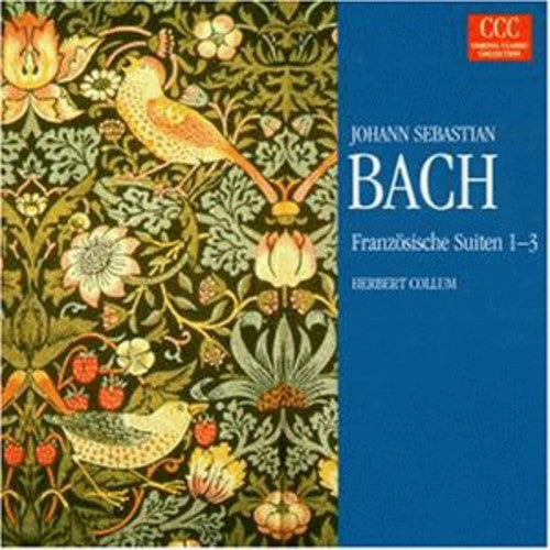 the album cover for J.S. Bach - French Suites 1-3